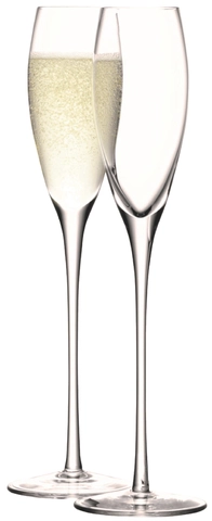 set di 2 bicchieri da spumante Wine