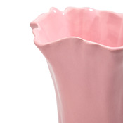 vaso decorativo Babados