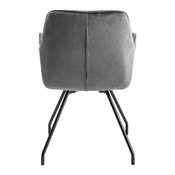 sedia con braccioli Lucas-Cord