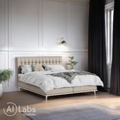 lit boxspring Massello