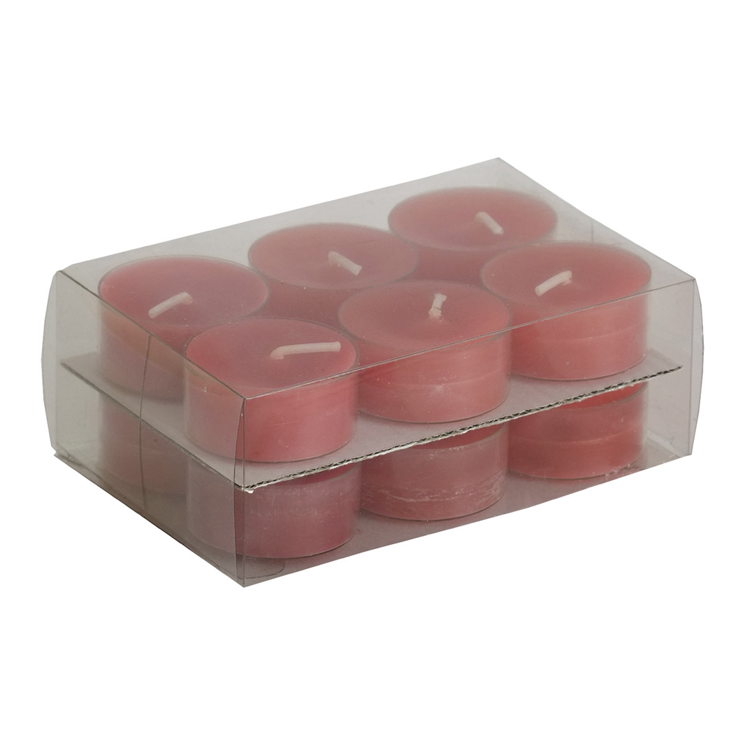 set bougies chauffe-plat RUSTIC