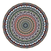 tapis tufté/tissé URBAN MANDALE