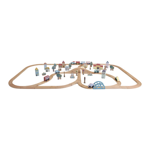 Giocattoli di legno Railway Train Set