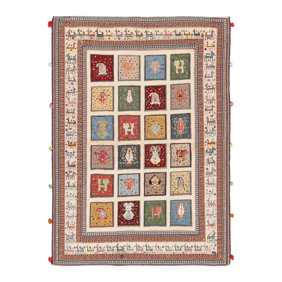 tappeto kilim Beloutch Sumakh