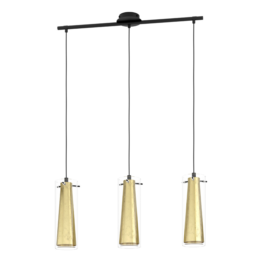 lampada a sospensione Pinto gold