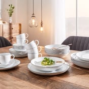 set di stoviglie Lido Black Line
