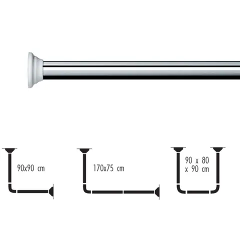 tringle pour rideau de douche Decor