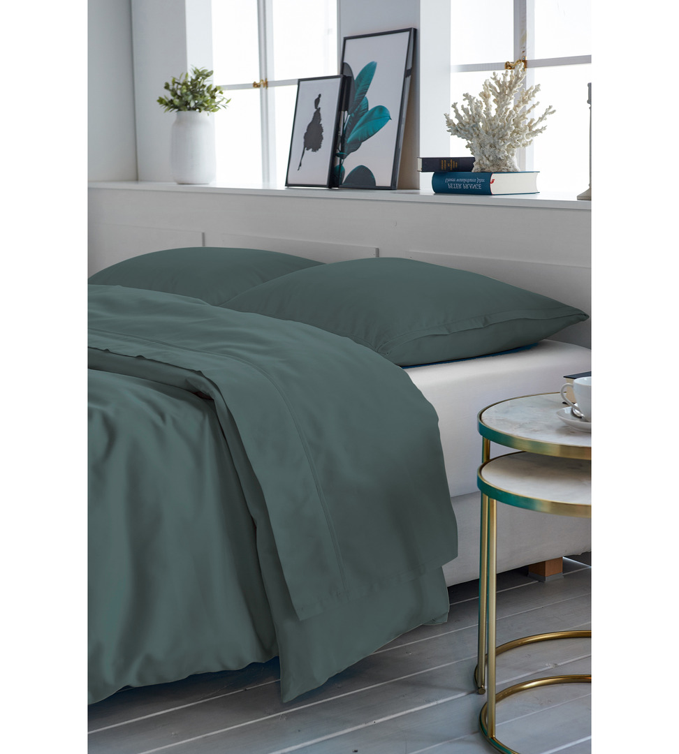 drap plat Uni Satin