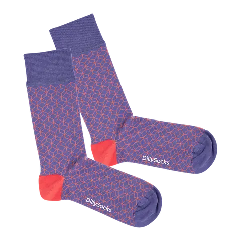 calzini Bold Red Lining