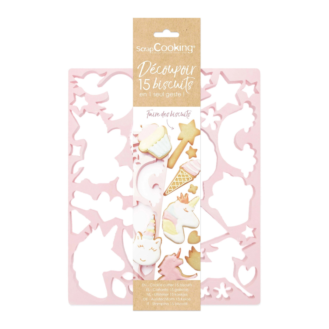 set di formine tagliapasta Cookies