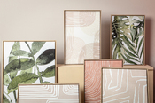 Quadro con cornice Mosso