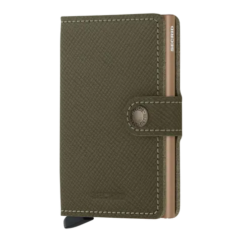 tracolla in tessuto Miniwallet-Saffiano
