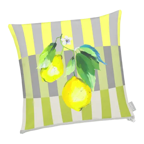 Zierkissen Outdoor-Lemon