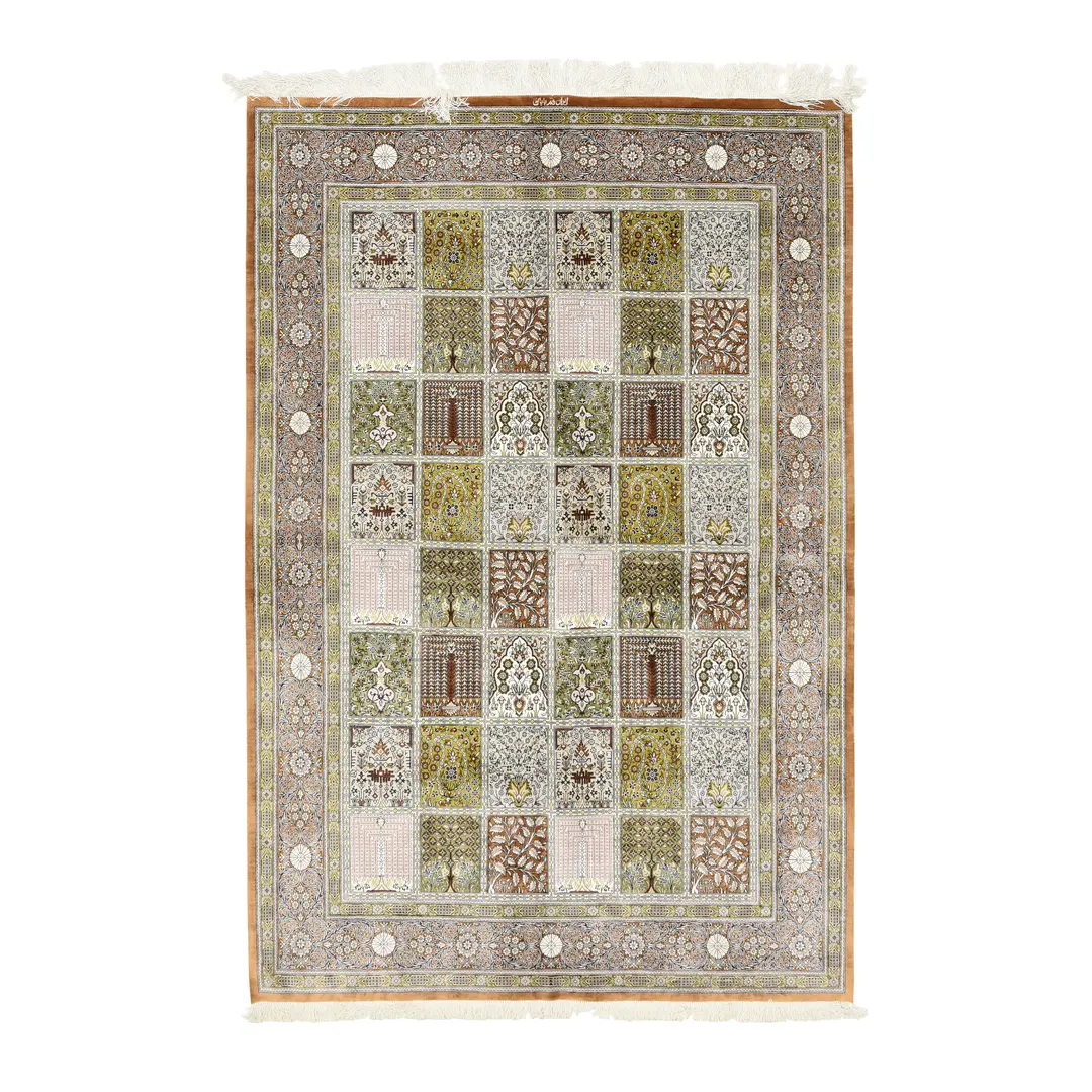 tapis persan Ghom Seide