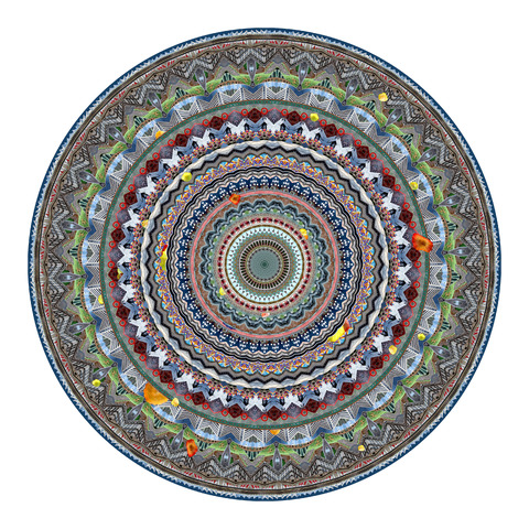 tapis de laine URBAN MANDALE