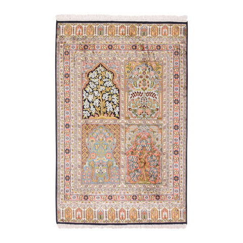 Orientteppich Kashmir Seide Indien