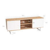 Lowboard Eiche Dekor