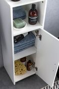 Badschrank Weiss