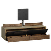 mobiletto tv CUBUS PURE