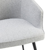 chaise à accoudoirs JACQUELINE