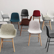 sedia con braccioli Form