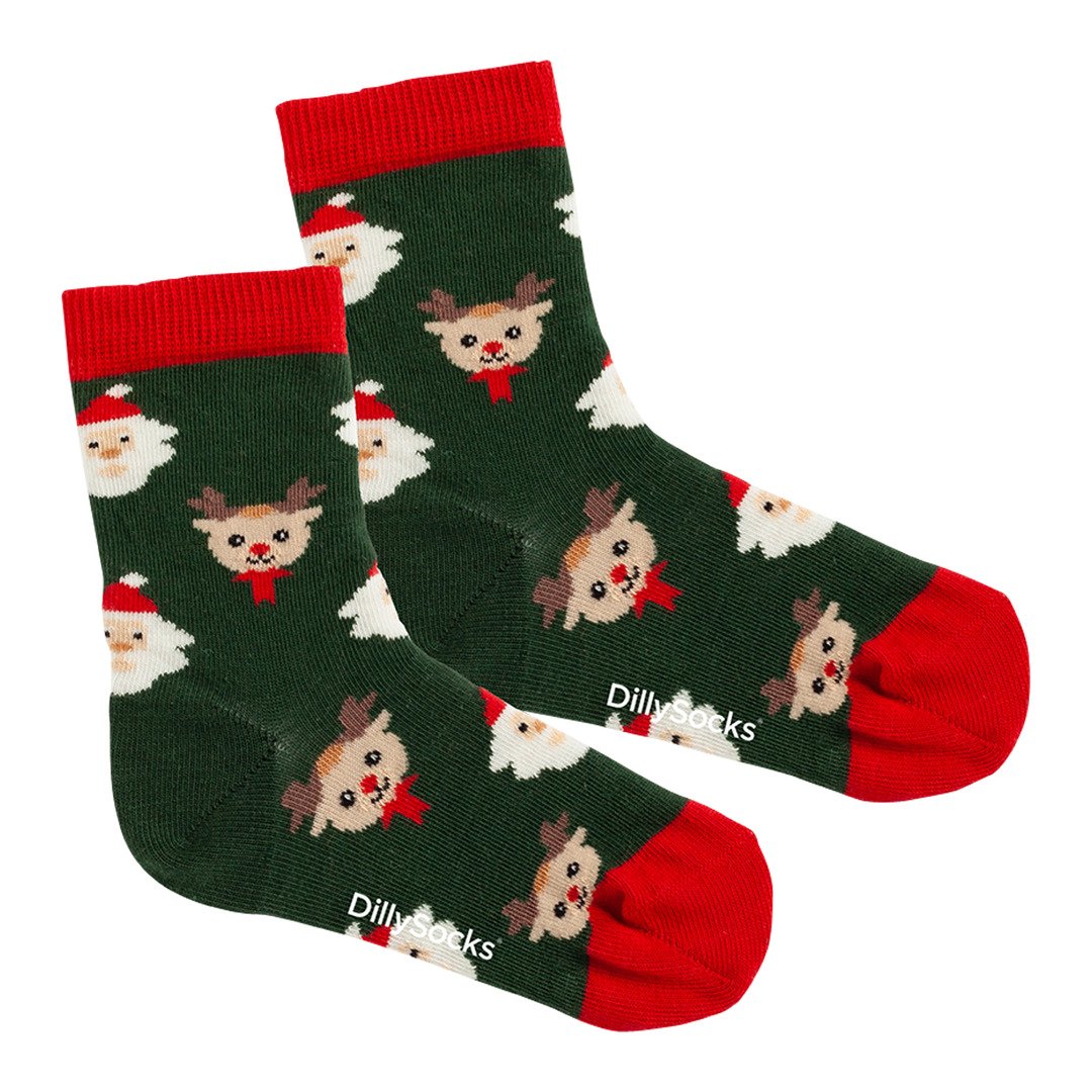 Kindersocken Rudolph in the Forest