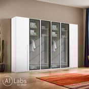Drehtürenschrank Skat