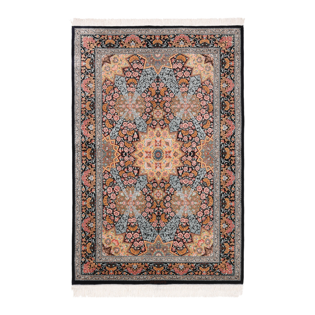 tapis persan Ghom Seide