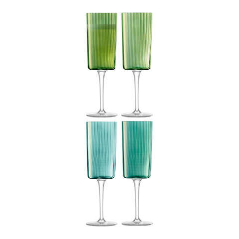 set di bicchieri da champagne Gems