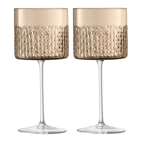 set di bicchieri da vino Wicker