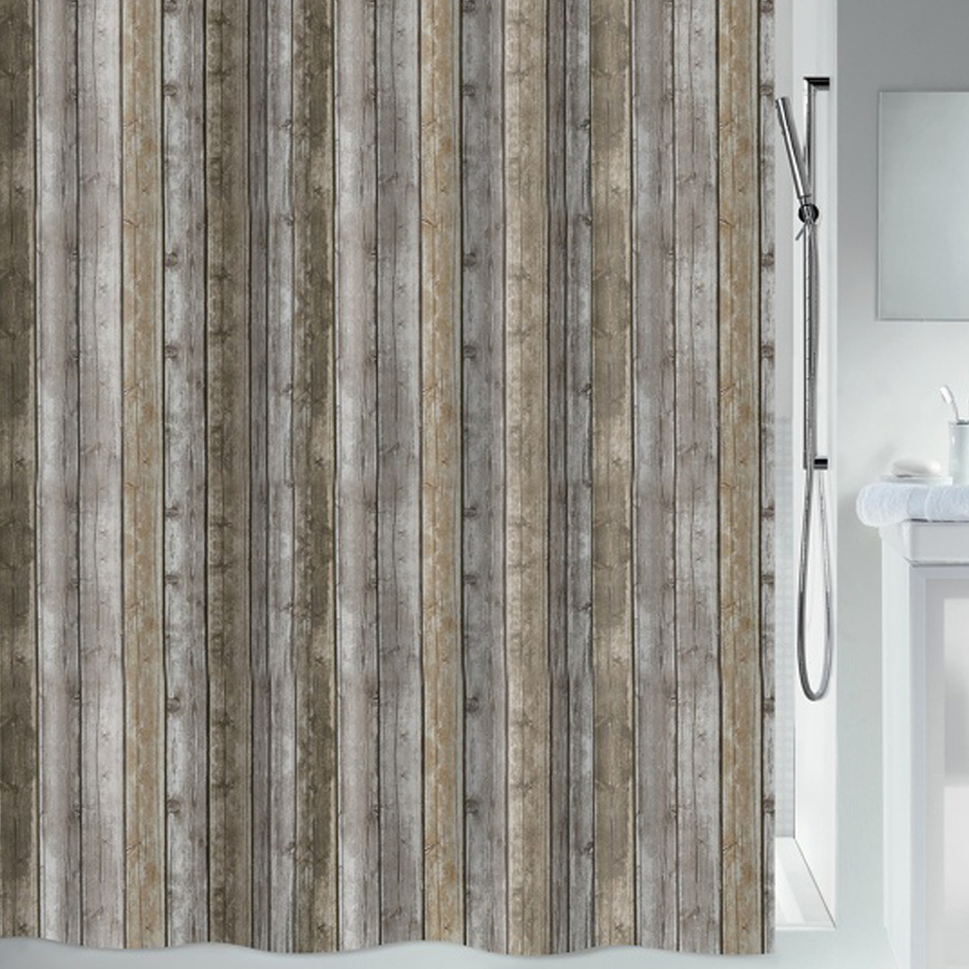 rideau de douche Roman Wood