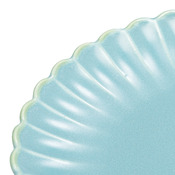Flacher Teller Scallop