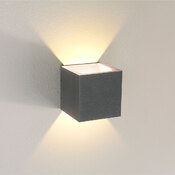 lampada da parete Cube