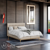 lit boxspring Massello