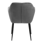 sedia con braccioli Emilia