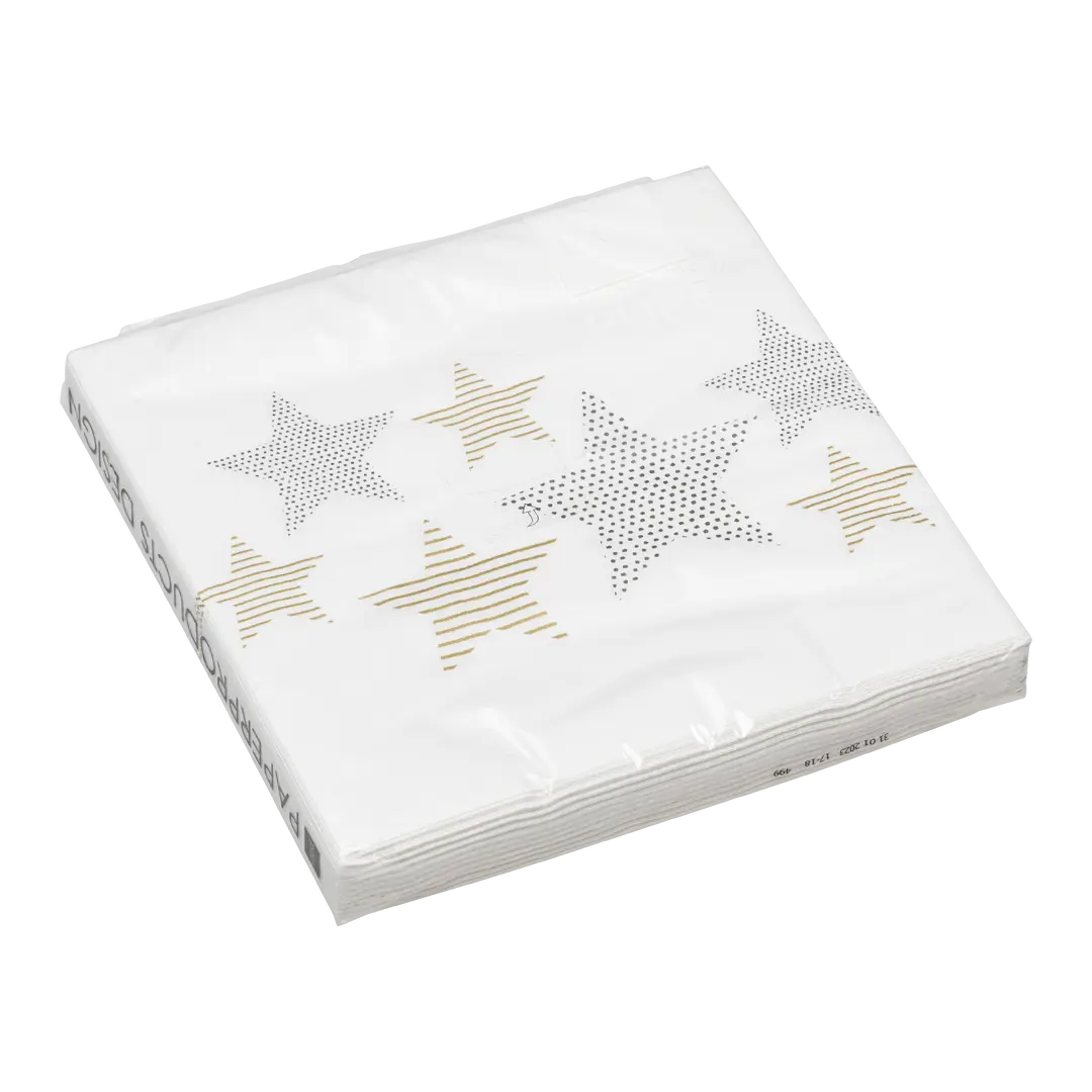 serviettes en papier Pure Starlight