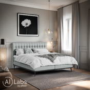 lit boxspring Massello
