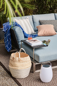 Zierkissen Outdoor-Stripes
