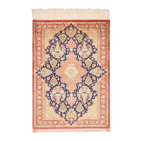 tapis persan Ghom Seide