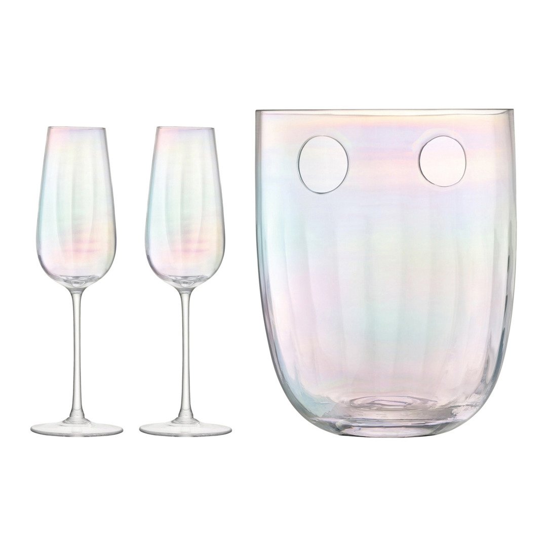 set d'accessoires de champagne Pearl