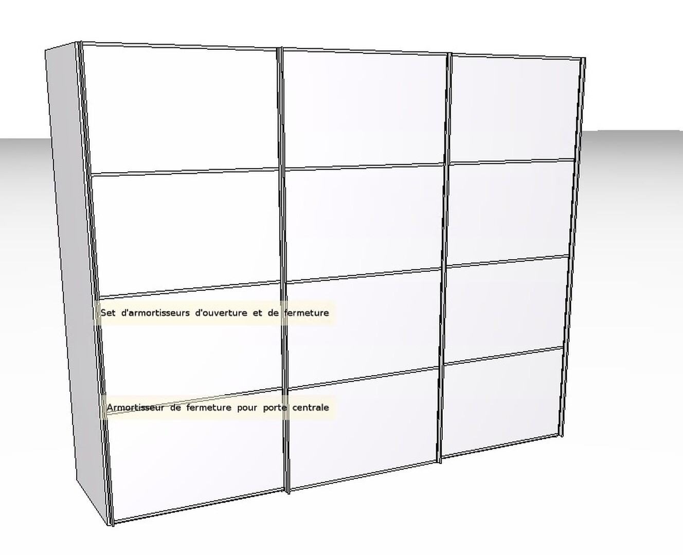 Schiebetürschrank System One