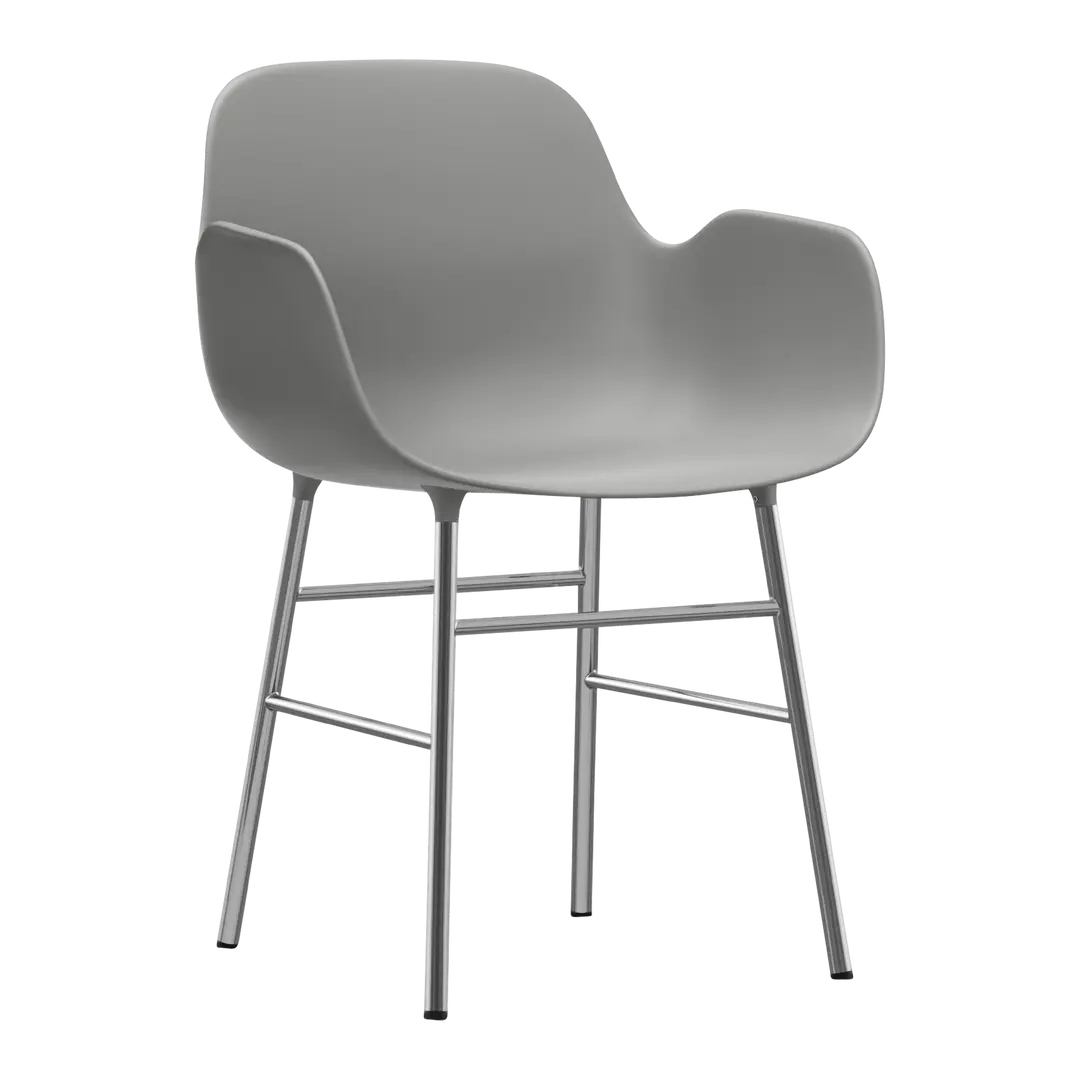 sedia con braccioli Form