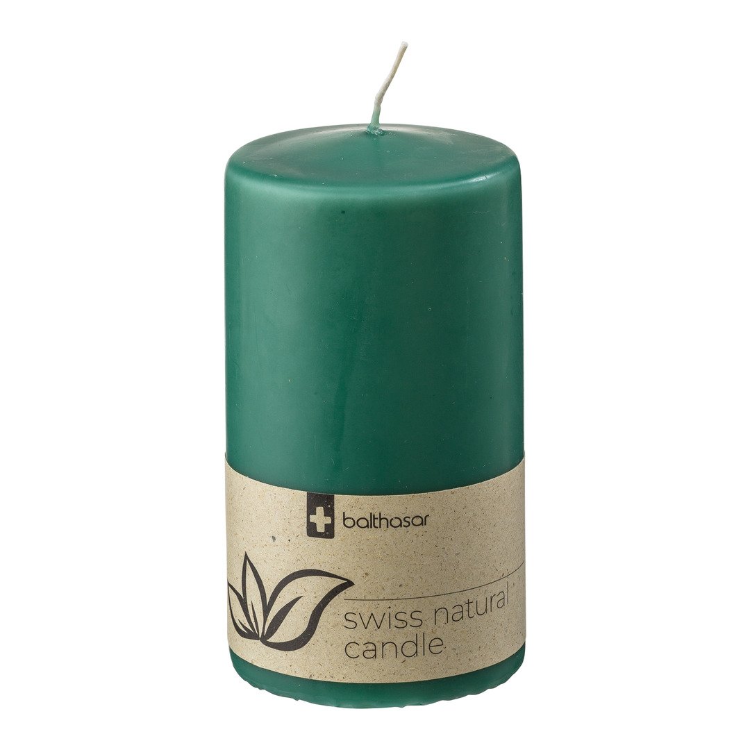 candela cilindrica Swiss Natural