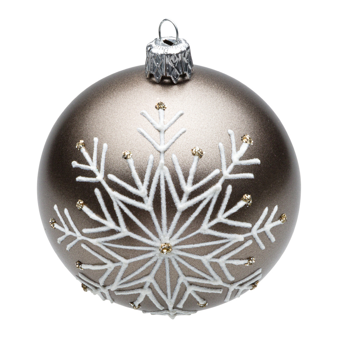 boule de Noël Alpine Nature