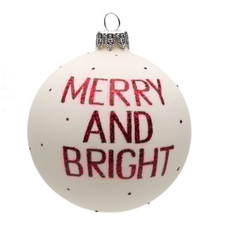 boule de Noël NOSTALGIA