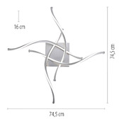 plafonnier Q-Malina