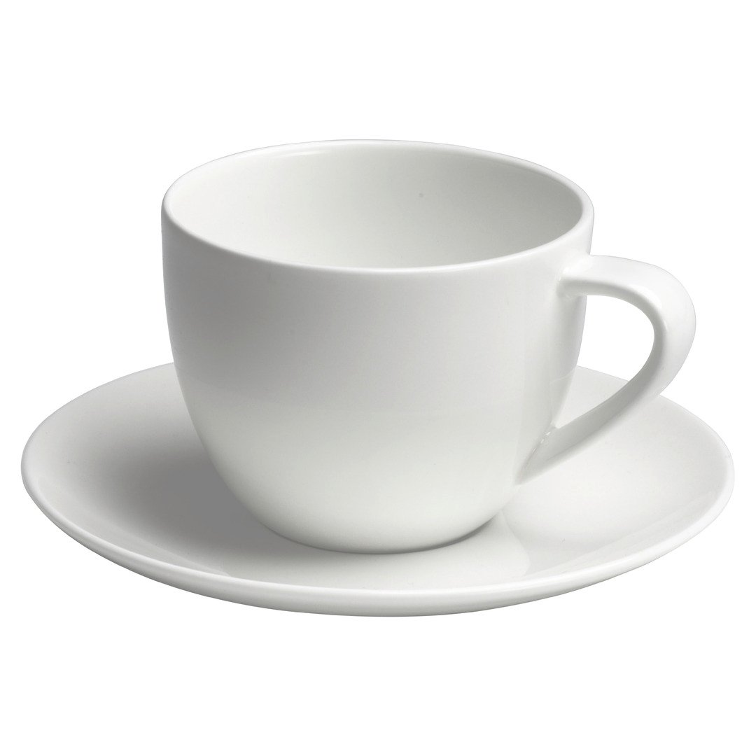 tasse à café avec sous-tasse A TABLE