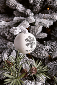 boule de Noël Alpine Nature