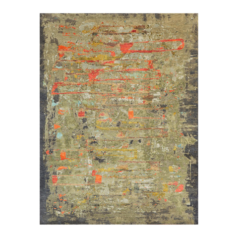 tapis d’Orient modernes Tib. Nepal Art Deco