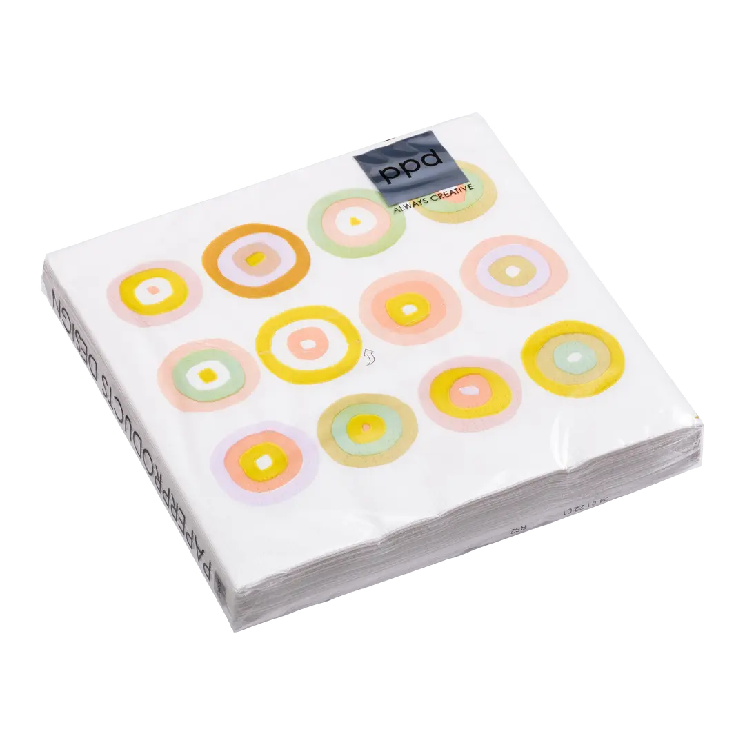 serviettes en papier BUBBLES